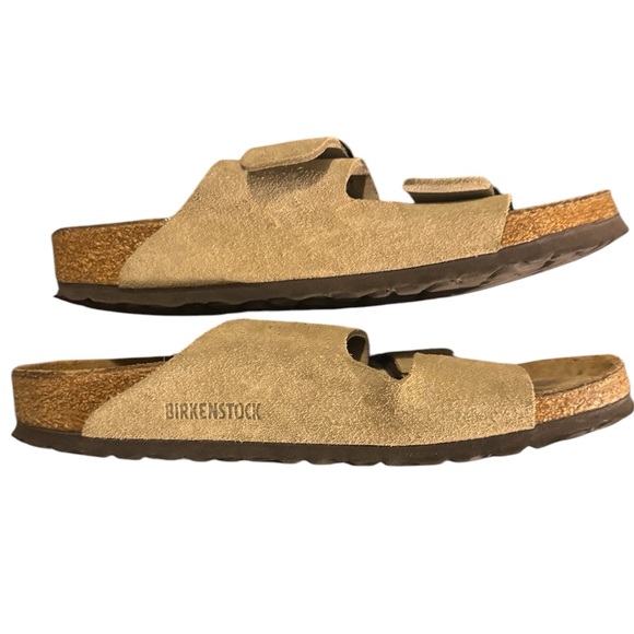 Birkenstock Women's Arizona Suede Sandals Size 40 (9) - Picture 3 of 6
